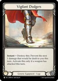 Vigilant Dodgers - Mastery Pack Warrior - Flesh and Blood TCG card