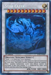Star Eater (Ghost Rare) - Judgment of the Light - YuGiOh card