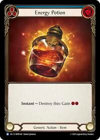Energy Potion (Blue) - Mastery Pack Warrior - Flesh and Blood TCG card