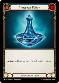 Timesnap Potion (Blue) - Mastery Pack Warrior - Flesh and Blood TCG card