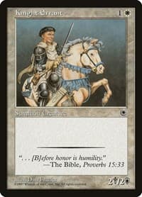 Knight Errant - Portal - Magic: The Gathering card