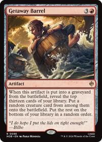 Getaway Barrel - The Hobbit - Magic: The Gathering card