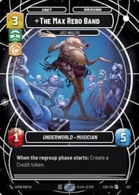 The Max Rebo Band - Jatz-Wailers - Galactic Championship 2026 - Star Wars: Unlimited card