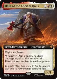 Dain of the Ancient Halls (Extended Art) - The Hobbit: Eternal-Legal - Magic: The Gathering card