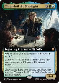Thranduil the Strategist (Extended Art) - The Hobbit: Eternal-Legal - Magic: The Gathering card