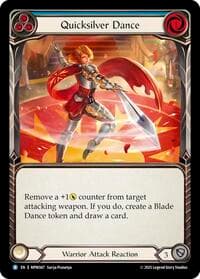 Quicksilver Dance - Mastery Pack Warrior - Flesh and Blood TCG card