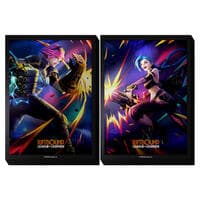 Riftbound: League of Legends Sleeves - Vi vs Jinx - Riftbound: League of Legends Card Sleeves - Card Sleeves card