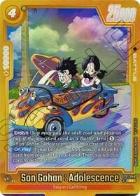 Son Gohan : Adolescence - ST01-046 (Alternate Art) - Story Booster 01 - Dragon Ball Super: Fusion World card