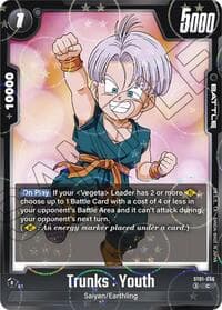 Trunks : Youth - ST01-056 (Dragon Ball Pattern) - Story Booster 01 - Dragon Ball Super: Fusion World card