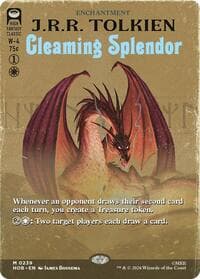 Gleaming Splendor (Borderless) - The Hobbit - Magic: The Gathering card
