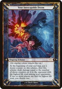 Your Inescapable Doom (WPN & Gateway) - Oversize Cards - Magic: The Gathering card