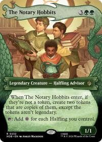 The Notary Hobbits (Showcase) - The Hobbit - Magic: The Gathering card