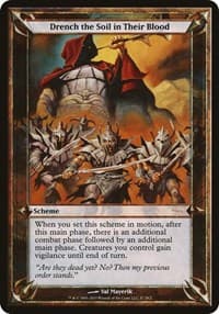 Drench the Soil in Their Blood (WPN & Gateway) - Oversize Cards - Magic: The Gathering card