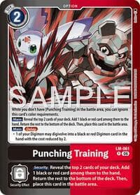 Punching Training - Limited Card Pack -Final Crest- - Digimon Card Game card