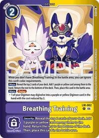 Breathing Training - Limited Card Pack -Final Crest- - Digimon Card Game card