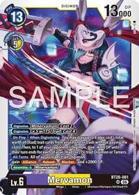 Mervamon - Timeless Bonds - Digimon Card Game card