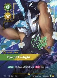 Shen, Eye of Twilight (Signature) - Vendetta - Riftbound: League of Legends Trading Card Game card