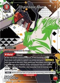 Chainsaw Man (048) (SR*) (Box Topper Silver Foil) - UE22BT: CHAINSAW MAN - Union Arena card