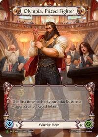 Olympia, Prized Fighter (Extended Art) - HER170 - Flesh and Blood: Promo Cards - Flesh and Blood TCG card