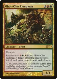 Ghor-Clan Rampager - FNM Promos - Magic: The Gathering card