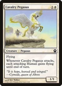 Cavalry Pegasus - Theros - Magic: The Gathering card