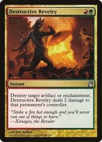 Destructive Revelry - Theros - Magic: The Gathering card