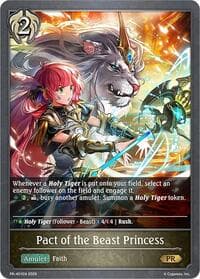 Pact of the Beast Princess - Shadowverse: Evolve Promo Cards - Shadowverse: Evolve card