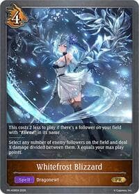 Whitefrost Blizzard - PR-408EN - Shadowverse: Evolve Promo Cards - Shadowverse: Evolve card