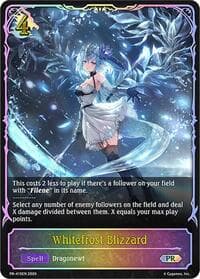 Whitefrost Blizzard - PR-415EN - Shadowverse: Evolve Promo Cards - Shadowverse: Evolve card