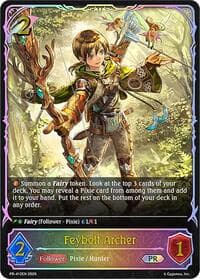 Feybolt Archer - PR-412EN - Shadowverse: Evolve Promo Cards - Shadowverse: Evolve card