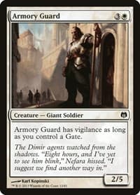 Armory Guard - Duel Decks: Heroes vs. Monsters - Magic: The Gathering card