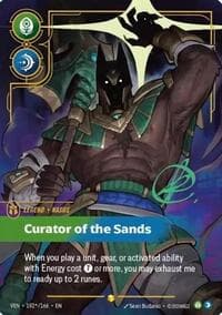 Nasus, Curator of the Sands (Signature) - Vendetta - Riftbound: League of Legends Trading Card Game card