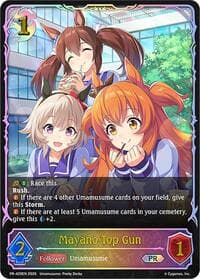 Mayano Top Gun - Shadowverse: Evolve Promo Cards - Shadowverse: Evolve card
