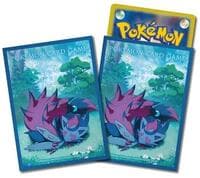Pokemon TCG: Pokemon Center Japan - Zorua & Zoroark Goodnight (64-Pack) - Pokemon International Card Sleeves - Card Sleeves card
