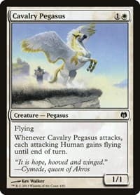 Cavalry Pegasus - Duel Decks: Heroes vs. Monsters - Magic: The Gathering card
