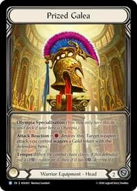 Prized Galea (Extended Art) - Armory Deck: Olympia - Flesh and Blood TCG card