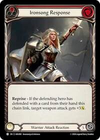 Ironsong Response (Red) - Armory Deck: Olympia - Flesh and Blood TCG card