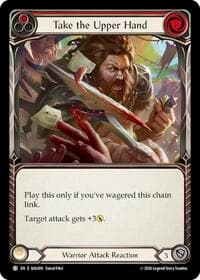 Take the Upper Hand (Red) - Armory Deck: Olympia - Flesh and Blood TCG card