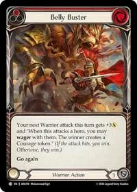 Belly Buster (Red) - Armory Deck: Olympia - Flesh and Blood TCG card