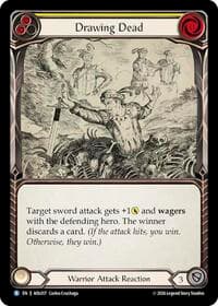 Drawing Dead (Yellow) - Armory Deck: Olympia - Flesh and Blood TCG card