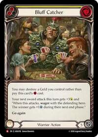 Bluff Catcher (Yellow) - Armory Deck: Olympia - Flesh and Blood TCG card