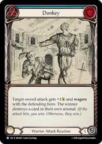 Donkey (Blue) - Armory Deck: Olympia - Flesh and Blood TCG card