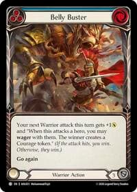 Belly Buster (Blue) - Armory Deck: Olympia - Flesh and Blood TCG card