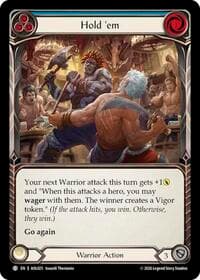 Hold 'em (Blue) - Armory Deck: Olympia - Flesh and Blood TCG card