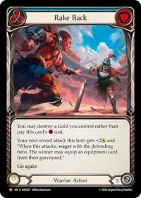 Rake Back (Blue) - Armory Deck: Olympia - Flesh and Blood TCG card
