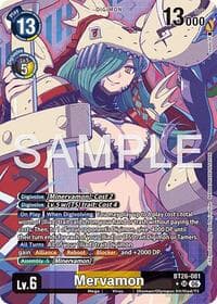Mervamon (Alternate Art) - Timeless Bonds - Digimon Card Game card
