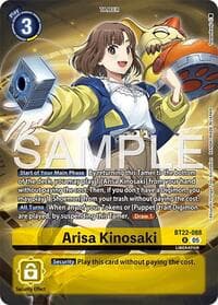 Arisa Kinosaki - Limited Card Pack -Final Crest- - Digimon Card Game card