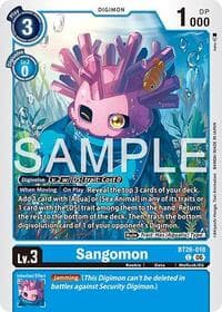 Sangomon - Timeless Bonds - Digimon Card Game card