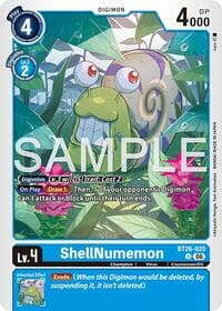 ShellNumemon - Timeless Bonds - Digimon Card Game card