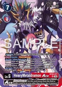 HeavyMetaldramon ACE - Limited Card Pack -Final Crest- - Digimon Card Game card